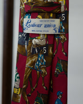 Race Horse Silk Tie