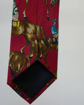 Race Horse Silk Tie