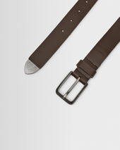Lambeth Plaited Leather Belt