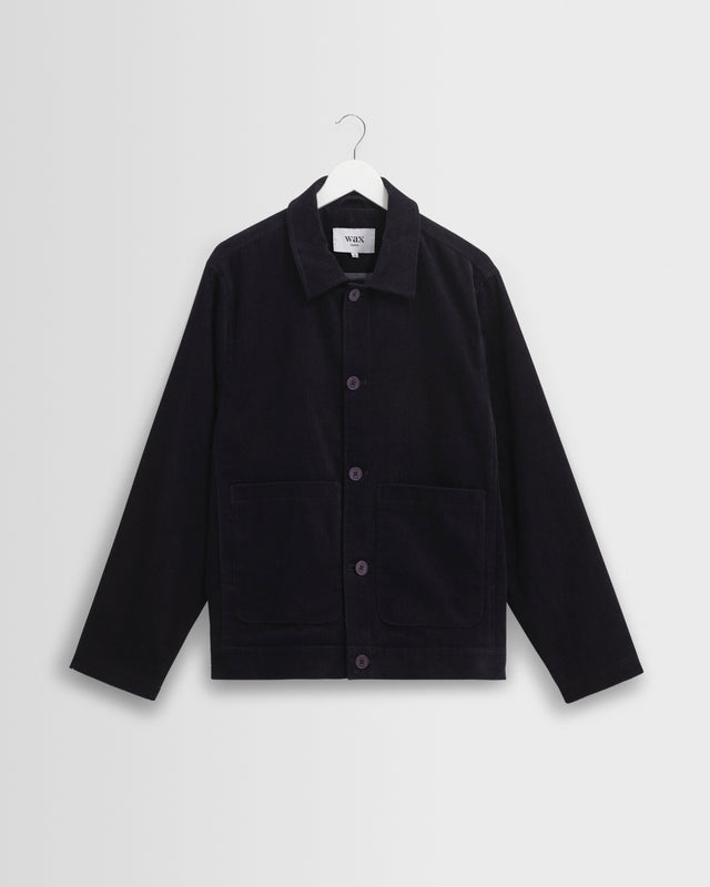 Landmark - Navy Corduroy Chore Jacket