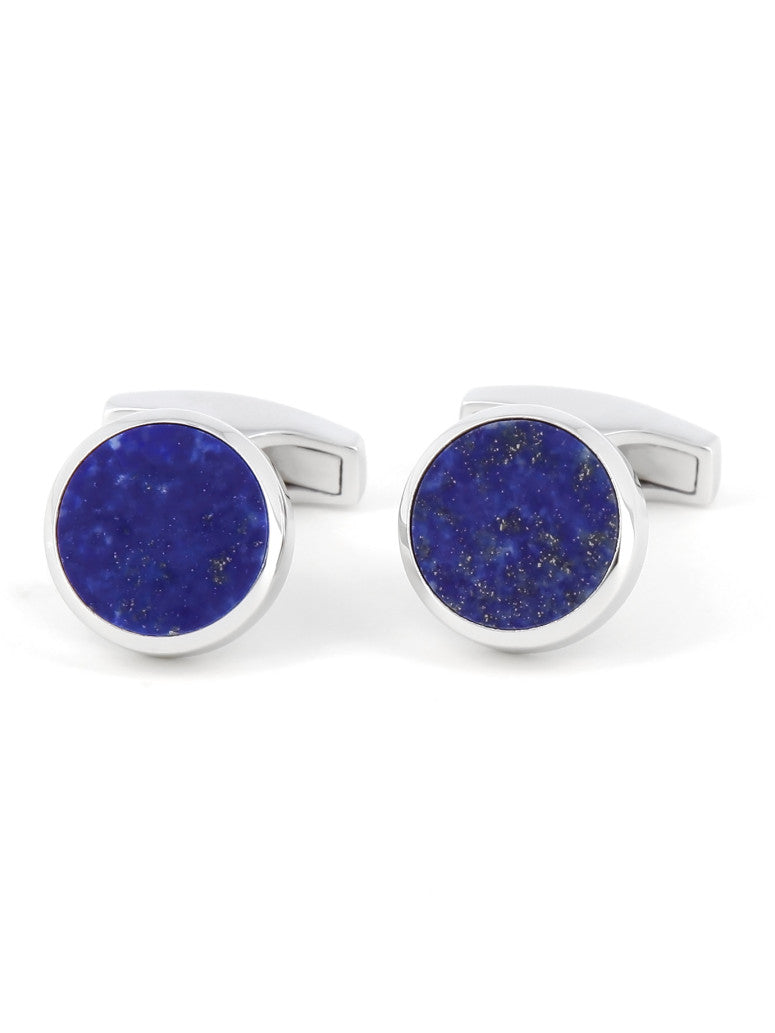 Lapis Lazuli Sterling Silver Cufflinks Saint Honor