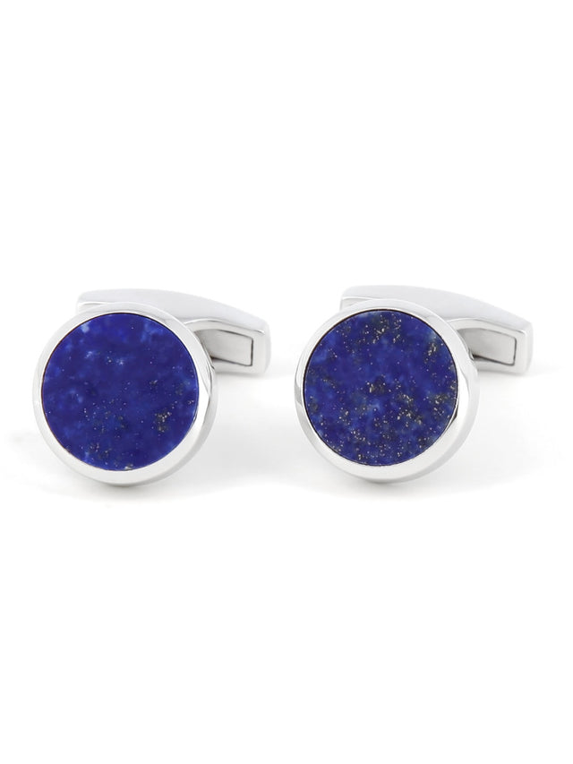 Lapis lazuli sterling silver cufflinks Saint-Honoré