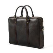 Laptop Bag in Bronze Grain Leather