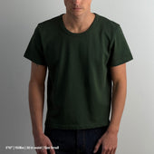 Larchmont Boxy Crop Tee | Heavyweight | 13.5oz
