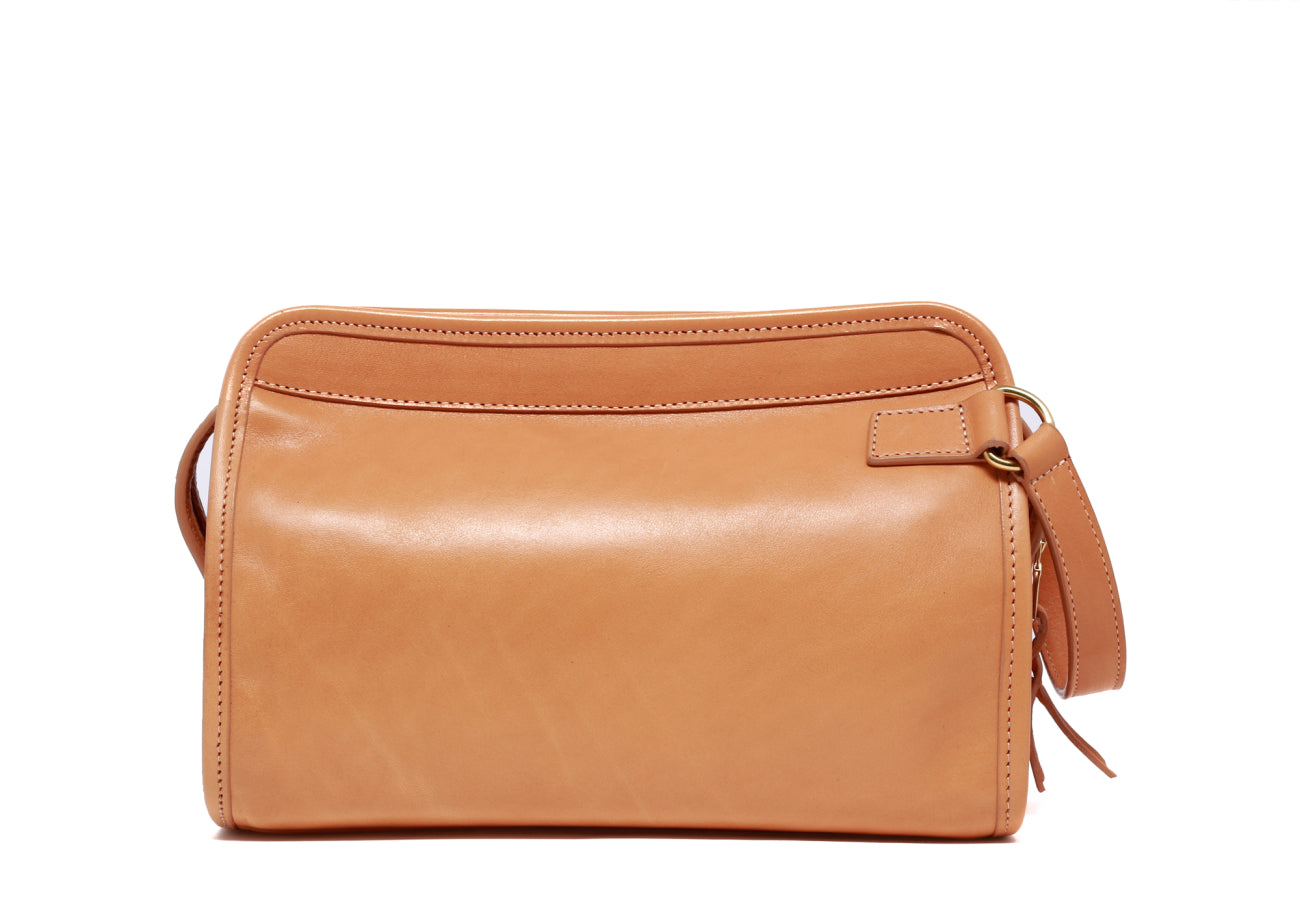 Large Travel Kit - Natural - Smooth Tumbled Leather