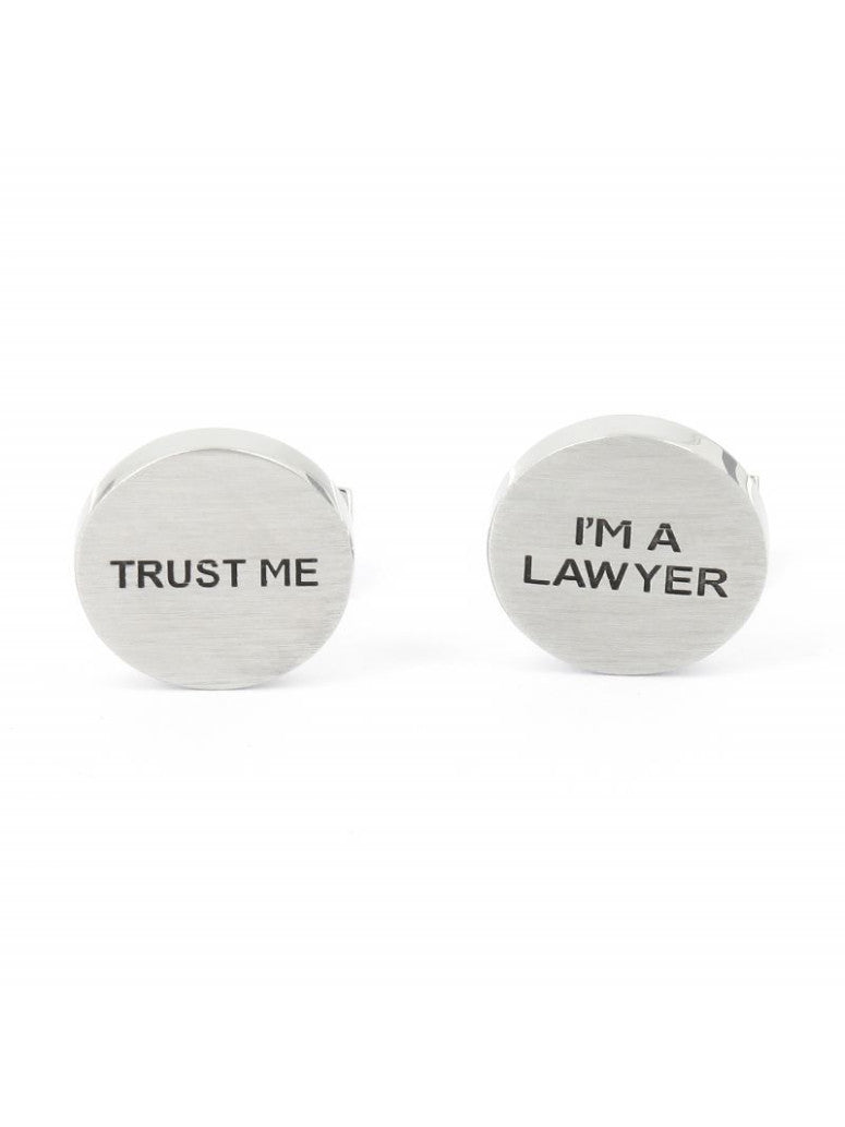 Lawyer Cufflinks Trust Me I M A Lawyer