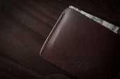 Lean Card Case . Deep Brown