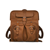 Big Mouth Leather Backpack