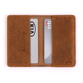 Leather Business Card Holder Texas Rangers
