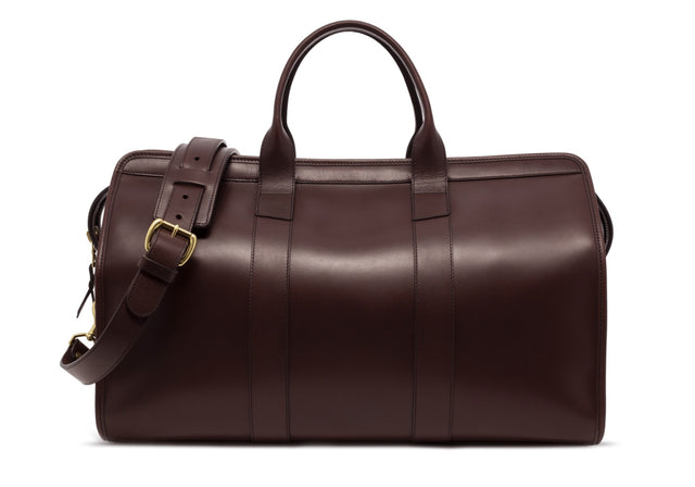 Signature Travel Duffle -Chocolate-Unlined