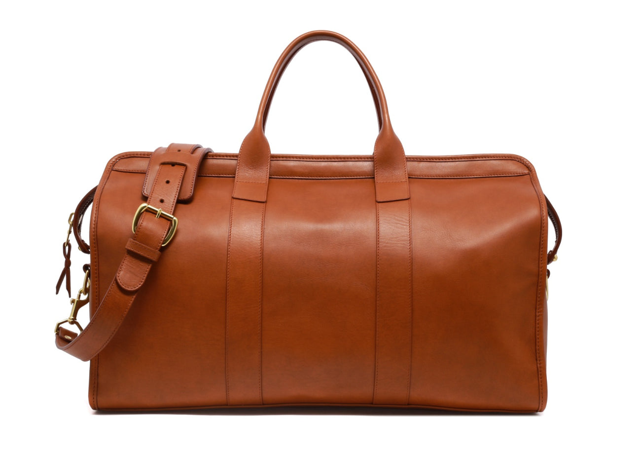 Signature Travel Duffle-Unlined-Cognac
