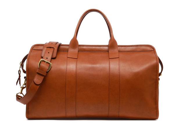 Signature Travel Duffle-Unlined-Cognac
