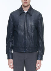 Lamb leather jacket
