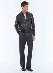 Lamb leather jacket