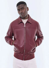Leather jacket