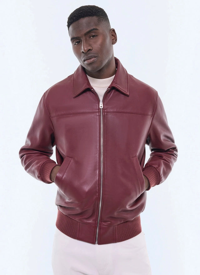 Leather jacket