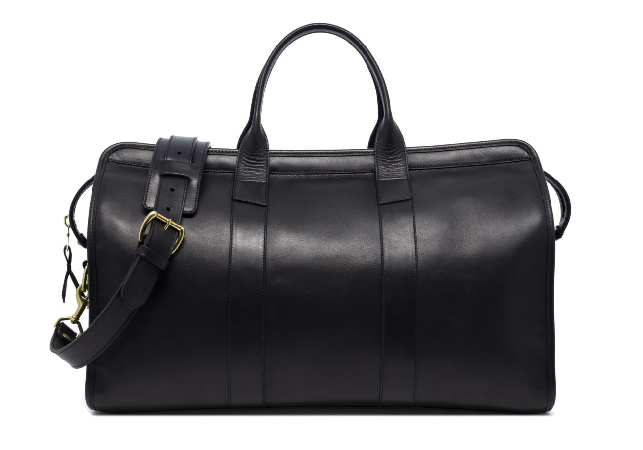 Signature Travel Duffle Tumbled Lined 2 External Pockets