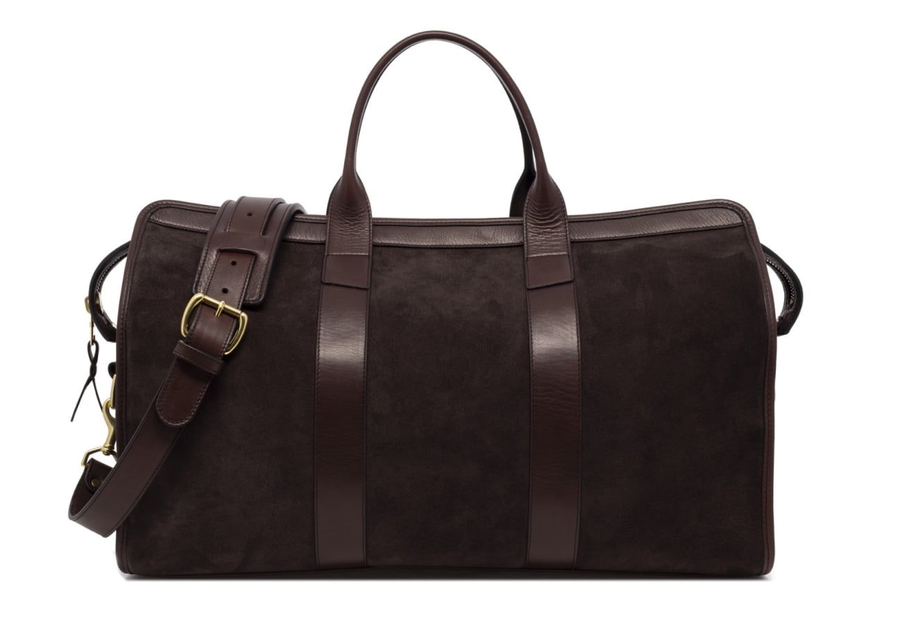 Suede Travel Duffle