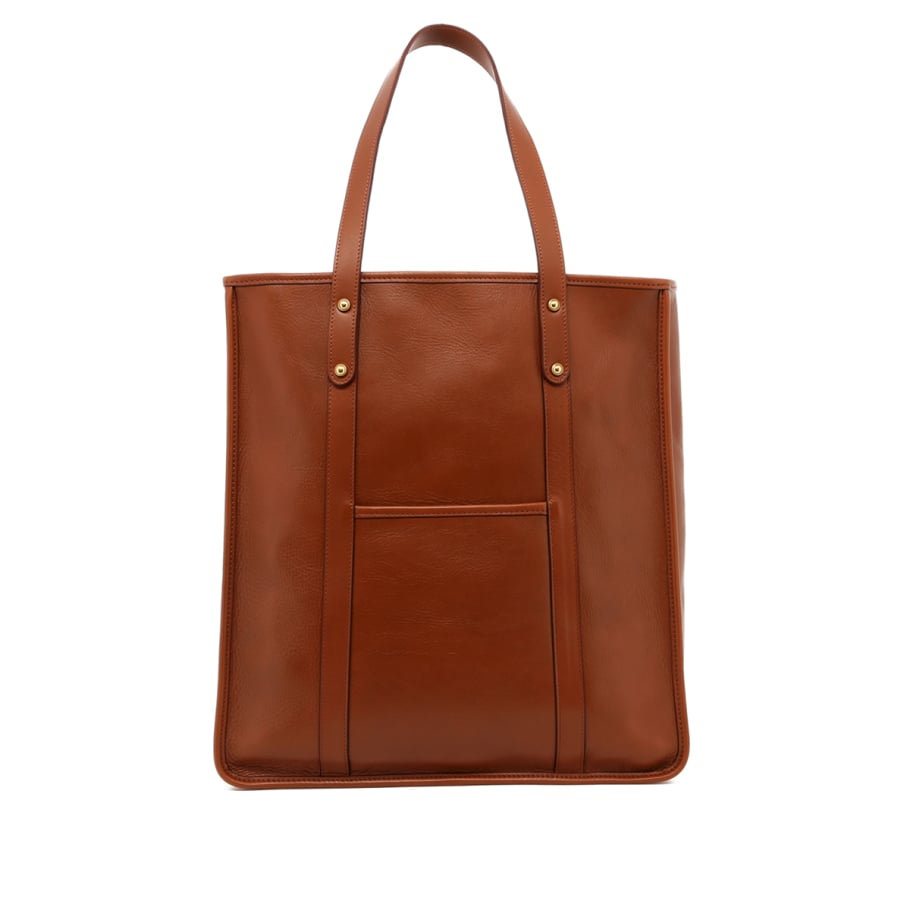 Leather Market Tote