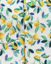 Yellow Lemon Silk Tie