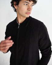 Lennox Milano Stripe Knitted Polo