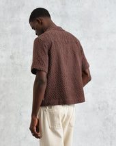 Lido Dobby Cotton Weave Short Sleeve Shirt