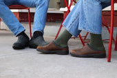 Cargo Green Merino Wool Blend Socks