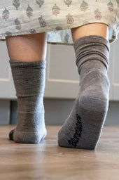Forge Grey Merino Wool Blend Socks