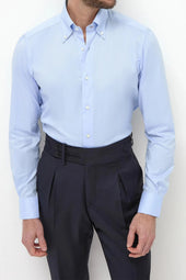 Button Down Light Shirt Sartoriale Collection Made In Italy