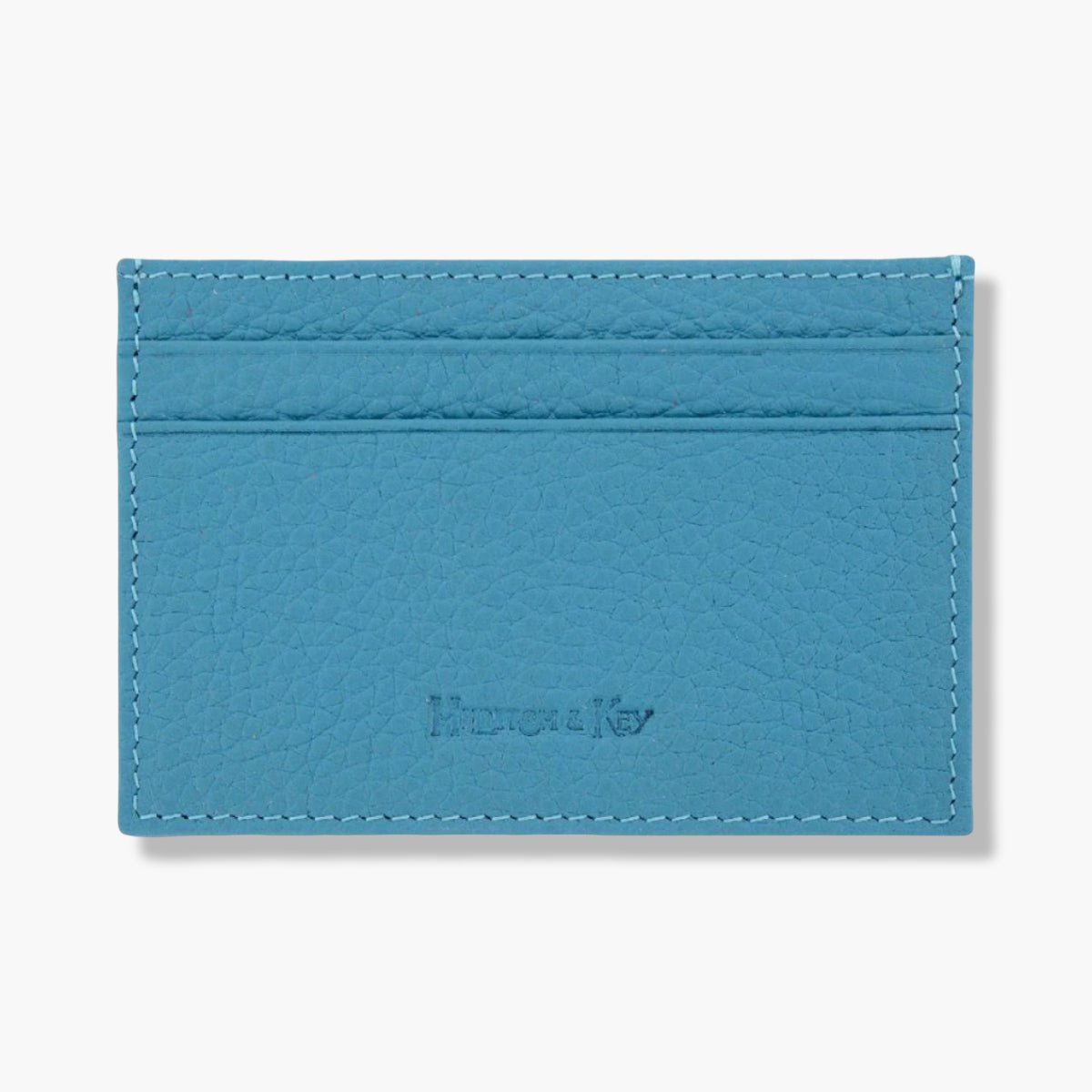 Light Calf Leather Double Sided Card Holder