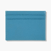 Light Calf Leather Double Sided Card Holder