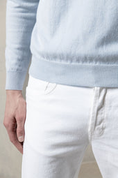 Light Cashmere Round Neck Made In Italy