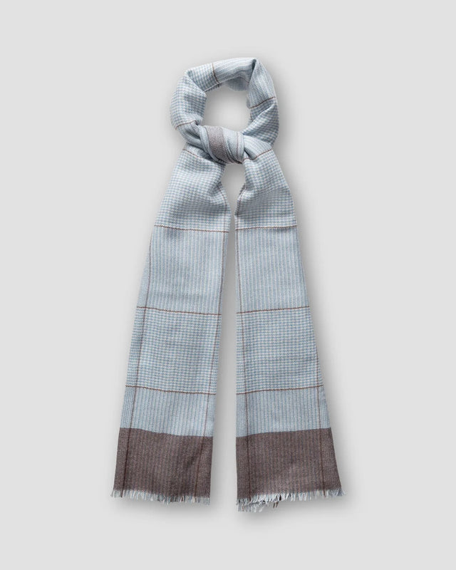 Light Blue Cashmere & Silk Scarf