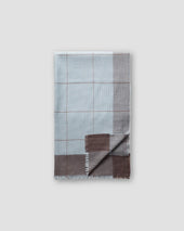 Light Blue Cashmere & Silk Scarf