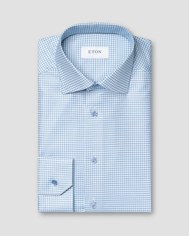 Baumwoll-Tencel™-Lyocell-Hemd - Eton