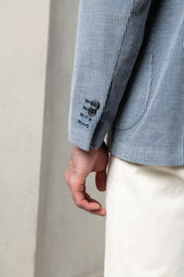 Light Corduroy Jacket Soragna Capsule Collection Made In Italy