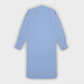 Light Cotton Twill Nightshirt With Red Piping