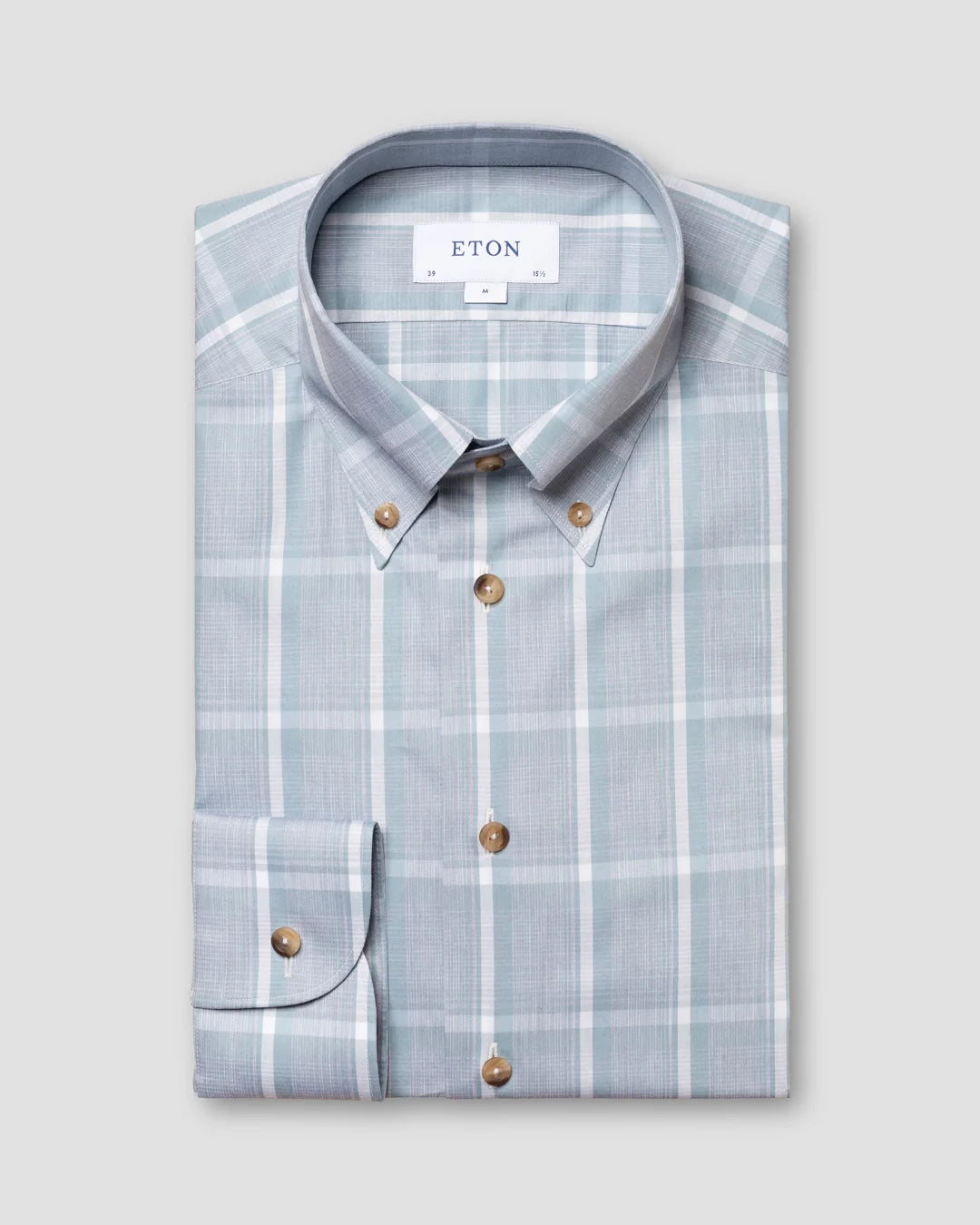 Light Fine Twill M Lange Shirt Eton