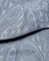 Light Paisley Silk Bow Tie Ready Tied