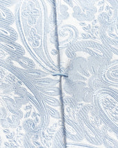 Light Paisley Jacquard Silk Tie
