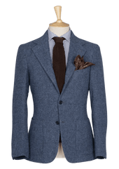 Light blue Unstructured Jacket