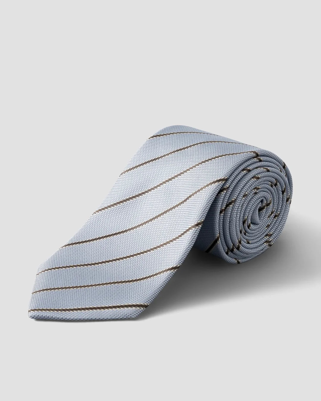 Light Striped Silk Tie