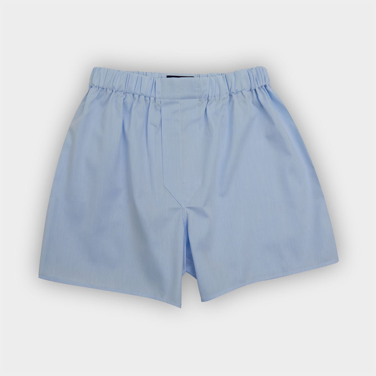 Light Plain Cotton Twill Boxer Shorts