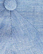 Light Plain Micro Herringbone Linen Toni Cap