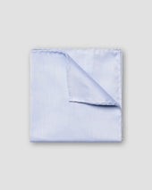 Light blue Signature Twill Pocket Square