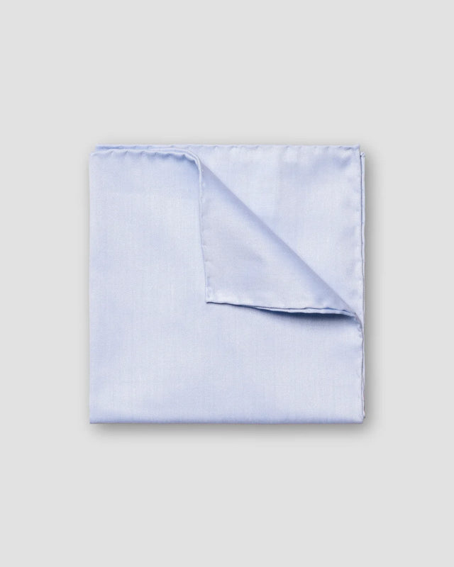 Light blue Signature Twill Pocket Square