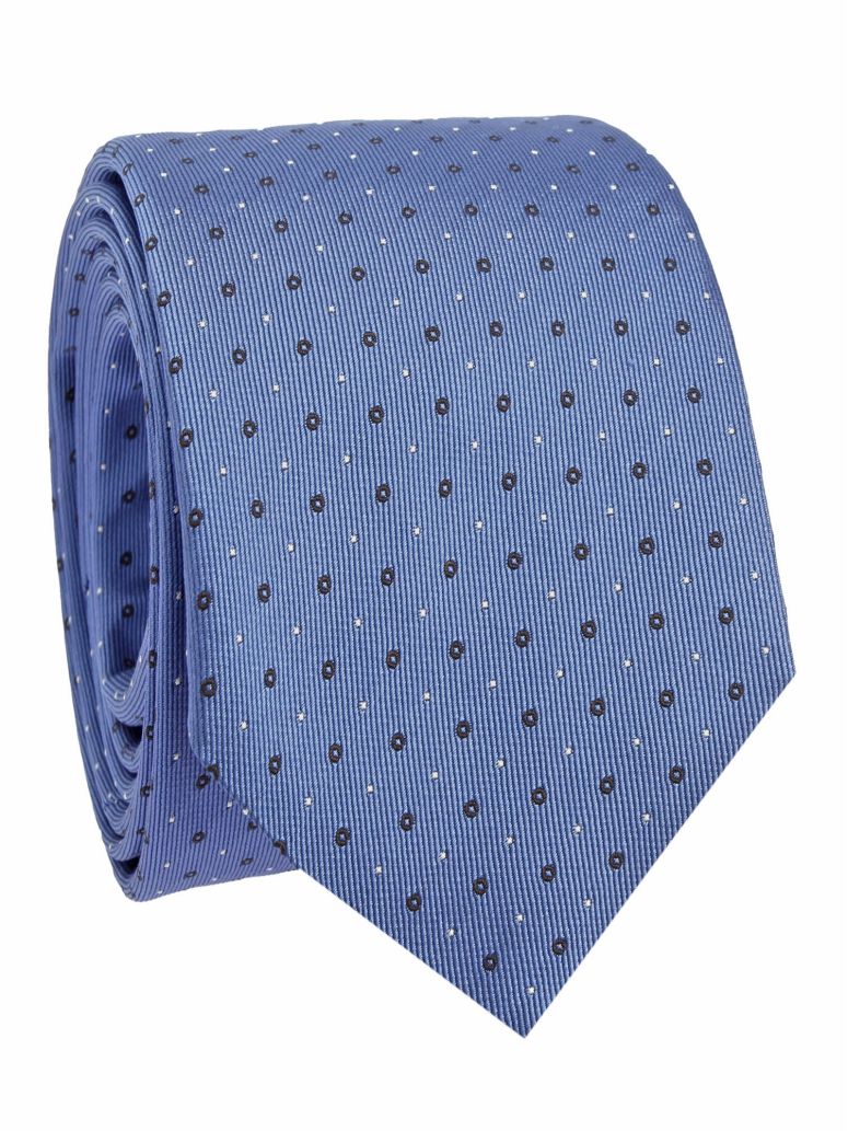 Light Polka Dot Silk Tie