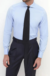 Light Shirt With Double Cuff Made In Italy