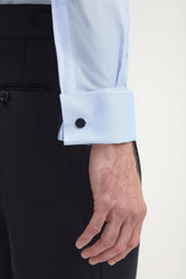 Light Shirt With Double Cuff Made In Italy