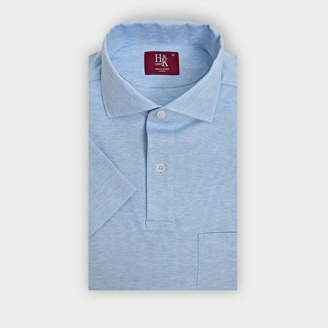 Light Short Sleeve Cotton Polo Shirt